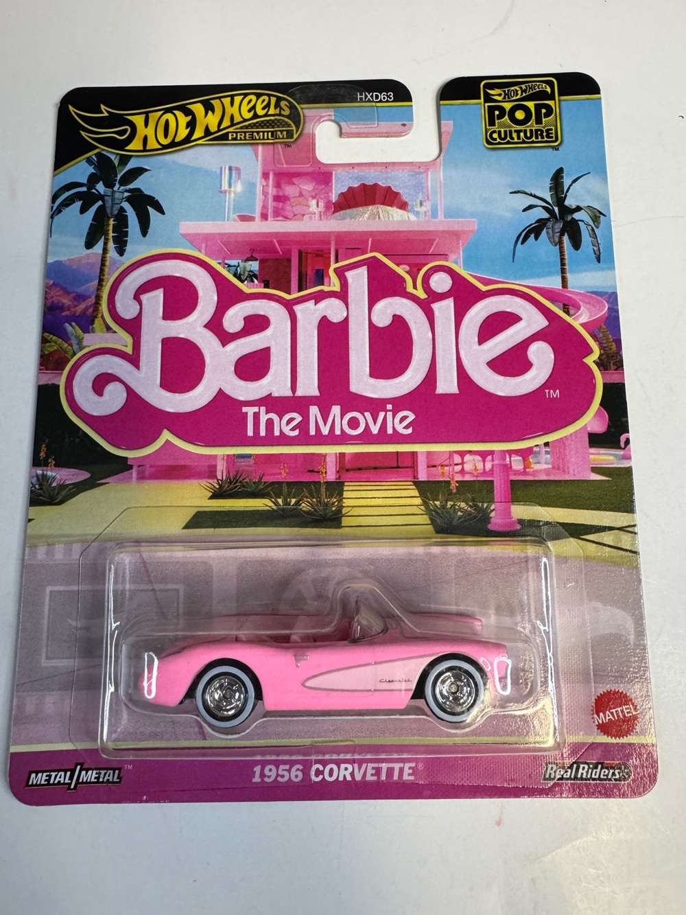Hot Wheels Premium Pop Culture ***Barbie The Movie*** 1956 CORVETTE